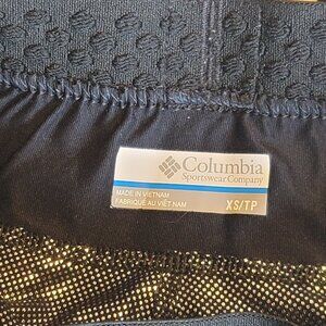 Columbia XS Omni-Heat Black base layer leggings